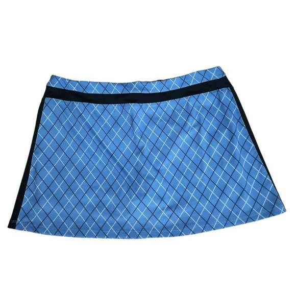 C9 By Champion Women's Performance Blue Printed Tennis Golf Skort Size Large - Picture 2 of 9